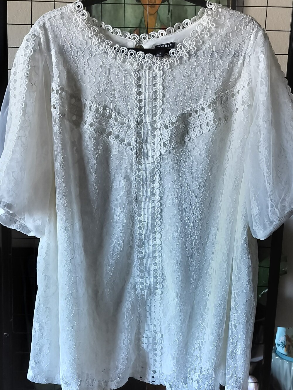 Like New Torrid Lace Blouse